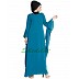 Fairy sleeves abaya- Midnight Blue Fairy sleeves abaya- Midnight Blue